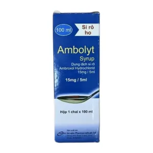 Ambolyt Syrup (Hộp 1 chai 100 ml) - Điều trị viêm đường hô hấp cấp tính và mãn tính