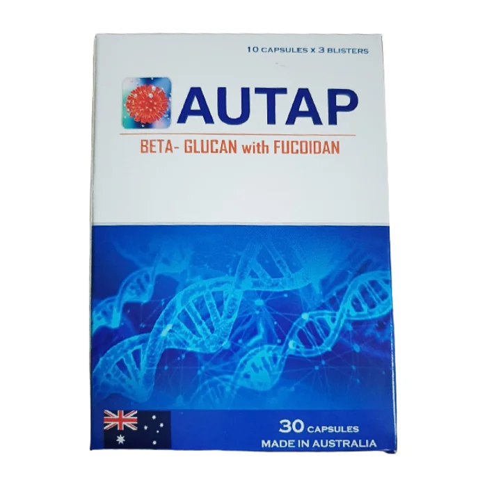 Autap (Hộp 30 viên) - Tăng sức đề kháng, hỗ trợ điều trị ung thư