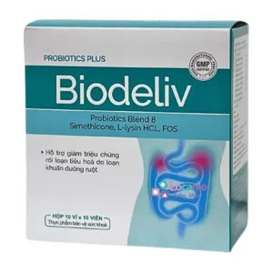 Biodeliv (hộp 10 vỉ x 10 viên) - Bổ sung lợi khuẩn