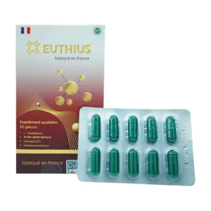 Euthius (Hộp 6 vỉ x 10 viên) - Hỗ trợ sáng da, tăng cường miễn dịch