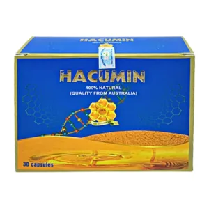 Hacumin (Hộp 3 vỉ x 10 viên) - Hỗ trợ điều trị lão hoá da, viêm loét dạ dày