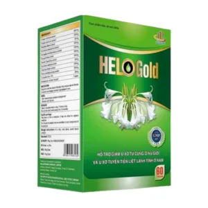 Helogold Santex (Hộp 6 vỉ x 10 viên) - Giúp ngăn ngừa sự phát triển của u xơ
