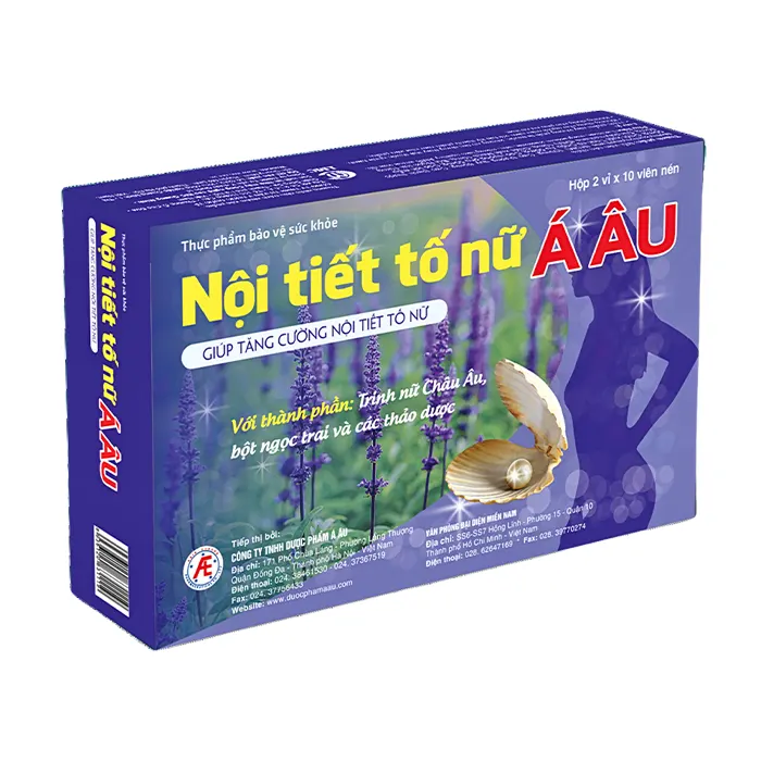 Nội Tiết Tố Nữ Á Âu (2 vỉ x 10 viên) - Hỗ trợ tăng cường nội tiết tố nữ
