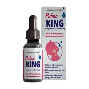 Pulmo King (Hộp 1 lọ 30ml) - Hỗ trợ điều trị ho khan, ho có đờm cho bé