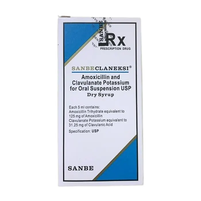 Sanbeclaneksi Dry Syrup (Hộp 1 chai 60ml) - Điều trị các loại nhiễm khuẩn
