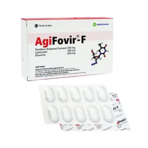 AgiFovir-F (Efavirenz Lamivudin Tenofovir) - Trị và giảm biến chứngHIV