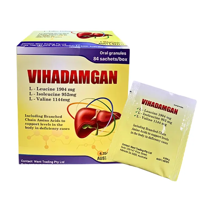 Vihadamgan (84 gói/hộp) - Hỗ trợ tăng cường chức năng gan