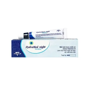 HydraMed Night (Hộp 1 tuýp 5g) - Kem bôi tra mắt làm dịu mắt