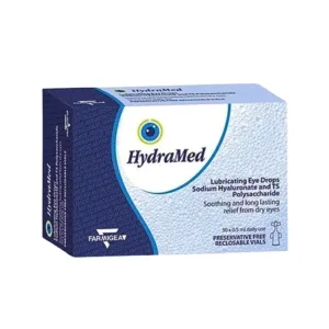 HydraMed 0.2 % (Hộp 20 tép x 0.5ml) - Cải thiện các vấn đề về khô mắt