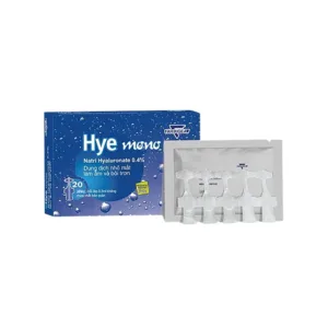 Hye mono (Hộp 20 tép x 0.5ml) - Dung dịch nhỏ mắt