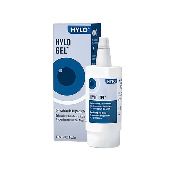 Dung dịch nhỏ mắt Hylo Comod 10ml - Cải thiện khả năng bôi trơn của bề mặt mắt, mắt bị khô, rát