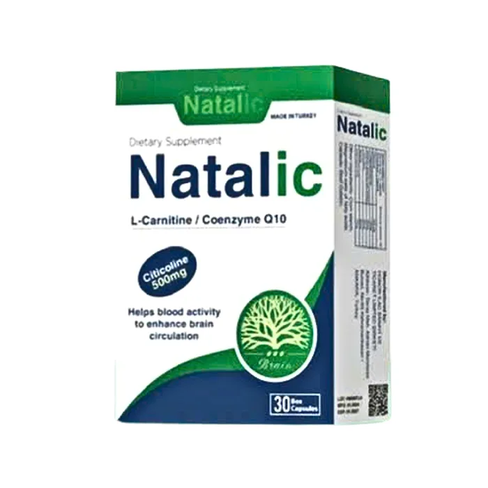 Natalic (Hộp 3 vỉ x 10 viên) - Hỗ trợ hoạt huyết, tăng cường tuần hoàn não