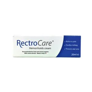 RectroCare (Hộp 1 tuýp 20ml) - Kem bôi trĩ giúp giảm nhanh triệu chứng trĩ nội, trĩ ngoại