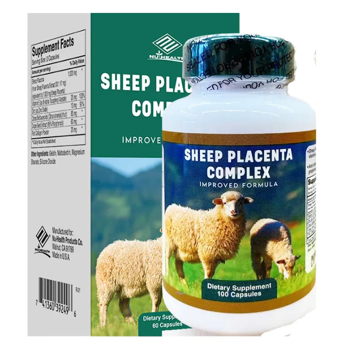Sheep Placenta Concentrate (100 Viên) - Hỗ trợ thúc đẩy quá trình tái tạo làn da, làm mờ nám, tàn nhang