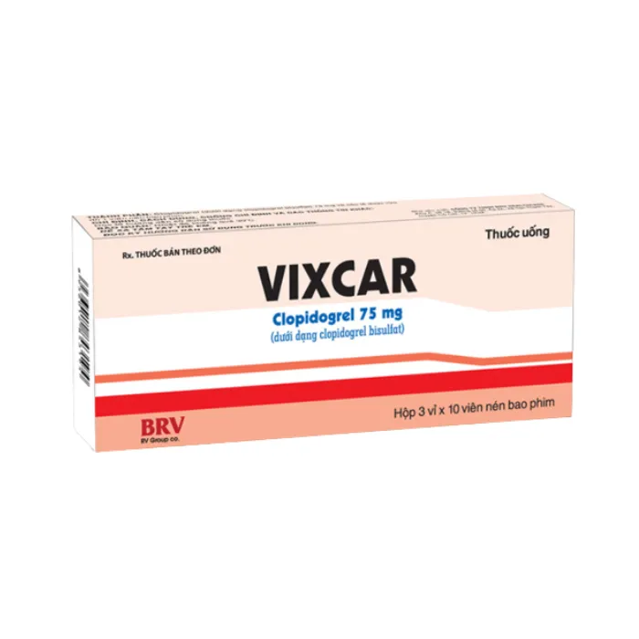 Vixcar 75mg (Hộp 3 vỉ x 10 viên) AUTO-DRAFT