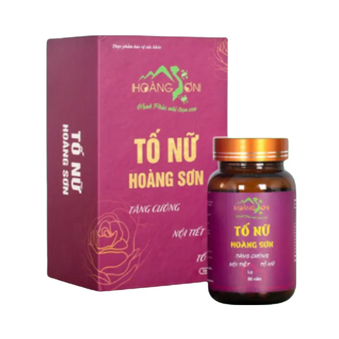 Tố Nữ Hoàng Sơn (Hộp 60 viên) - Hỗ trợ làm đẹp, giảm nám và tàn nhang