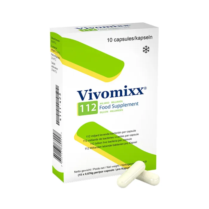 Vivomixx Probiotic 112 Billion (30 viên) - Hỗ trợ sức khỏe gan, sức khỏe tiêu hóa, xương khớp