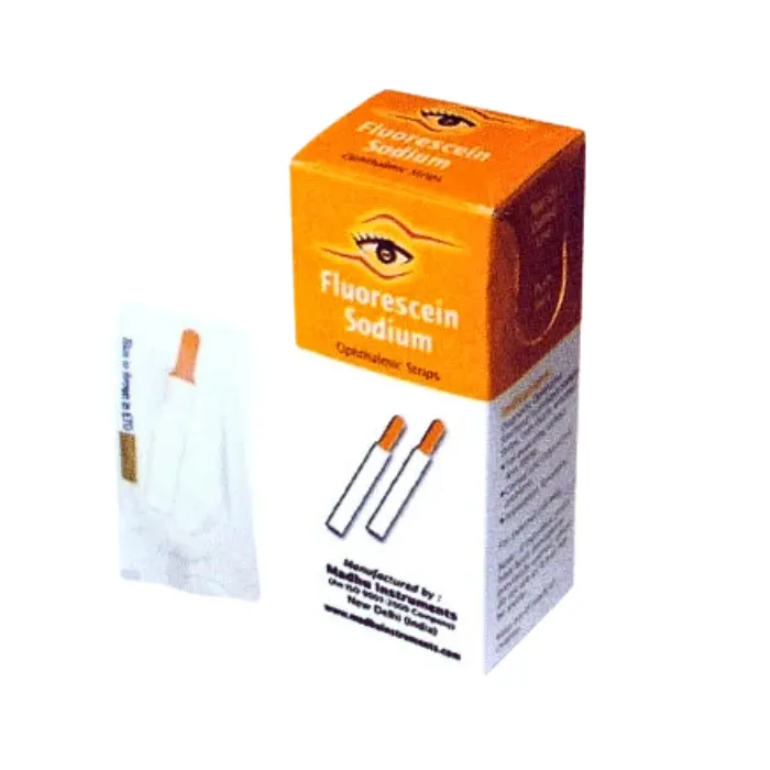 Que nhuộm Fluorescein Sodium - Cân chỉnh kính áp tròng, đo nhãn áp bằng nhãn áp kế