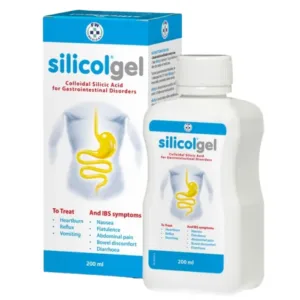 Silicolgel Colloidal Silicic Acid 200ml - Dùng cho các rối loạn tiêu hóa, ợ nóng, trào ngược