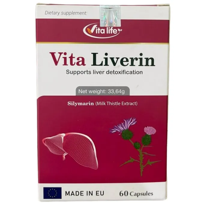 Vita Liverin (30 viên) - Hỗ trợ giải độc gan, giúp bảo vệ gan
