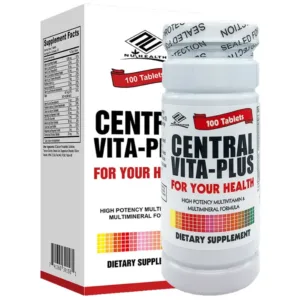 Central Vita-Plus (Hộp 100 viên) - Giúp hỗ trợ bổ sung vitamin và khoáng chất cho cơ thể