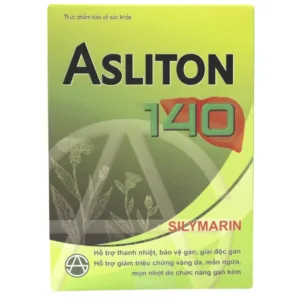 ASLITON 140 (Hộp 9 vỉ x 10 viên) - Viên uống bổ gan