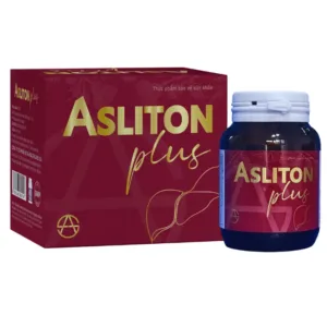 ASLITON PLUS (Hộp 1 lọ x 60 viên) - Hỗ trợ thanh nhiệt, bảo vệ gan, giải độc gan