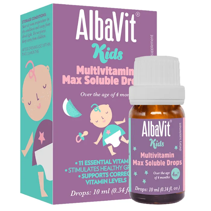 Albavit (10ml) - Nước bổ sung vitamin cho bé
