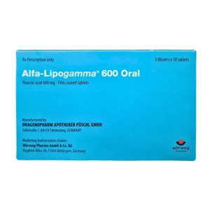 Alfa-Lipogamma 600 Oral Worwag - Hỗ trợ điều trị đa thần kinh đái tháo đường