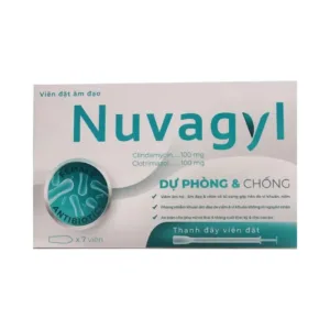Nuvagyl 100mg/100mg (Hộp 1 vỉ x 7 viên) - Điều trị viêm âm đạo, âm hộ