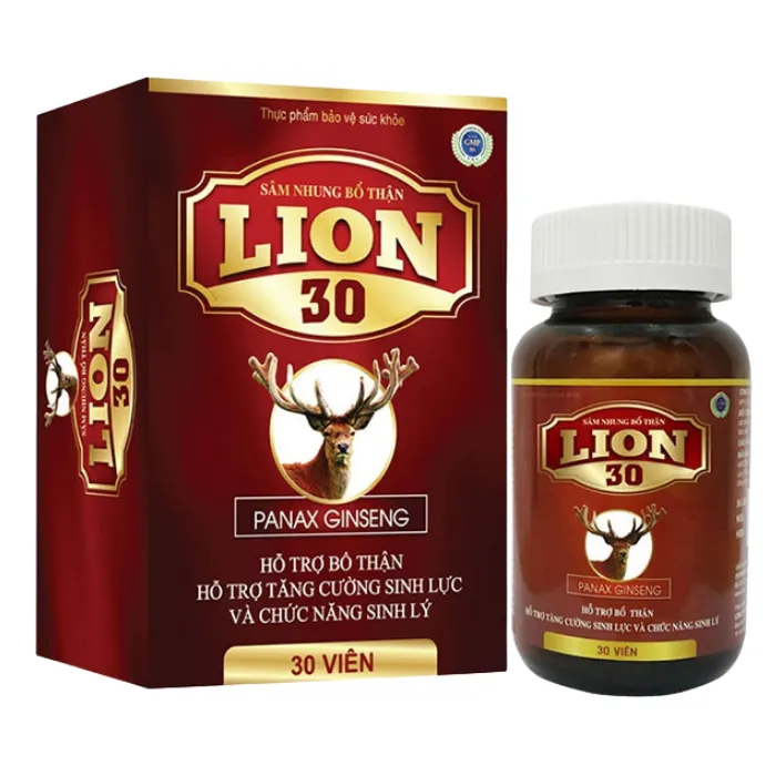 Sâm Nhung Bổ Thận TW3 (30 viên) - Dưỡng huyết tư âm, bổ thận, cố tinh