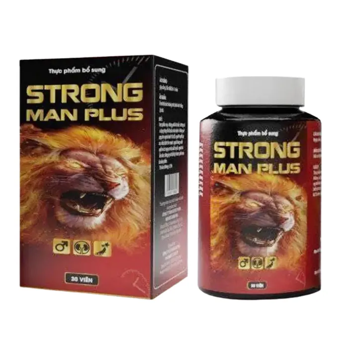 Strong Man Plus (30 viên) - Viên uống sinh lý nam