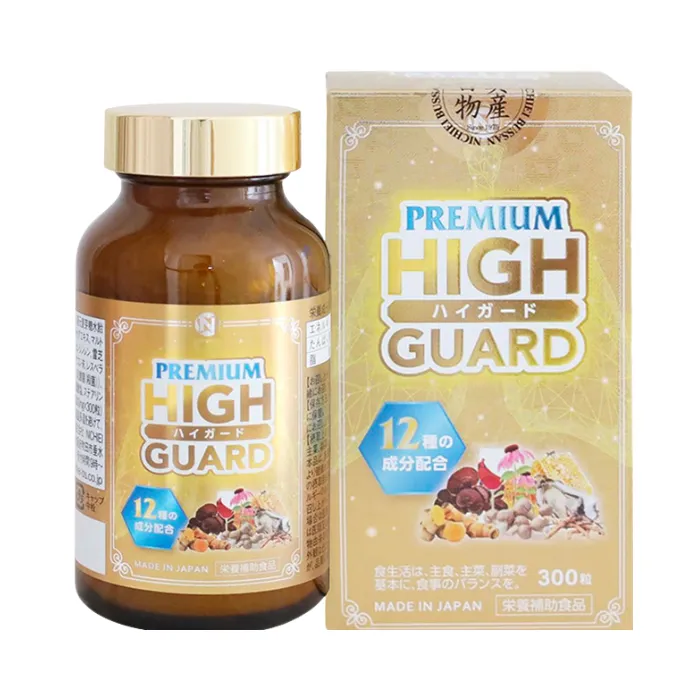 Nichiei Bussan Nano Premium High Guard (300 viên) - Viên uống hỗ trợ bổ phổi