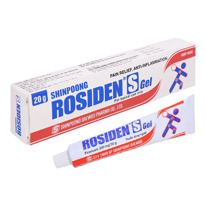 Gel Rosiden S Daewon (20g) - Giảm đau và kháng viêm