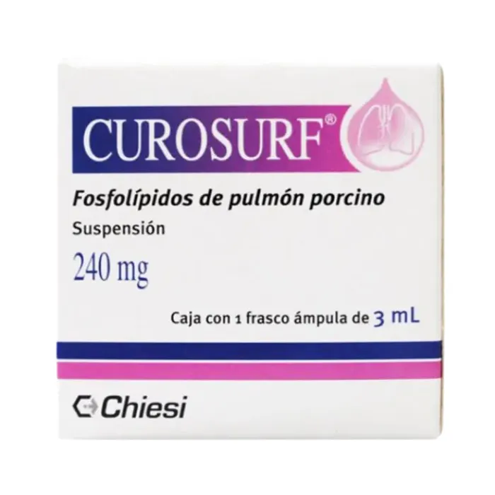 Curosurf 240mg (Hộp 1 lọ 1,5ml) - Điều trị hội chứng rối loạn hô hấp