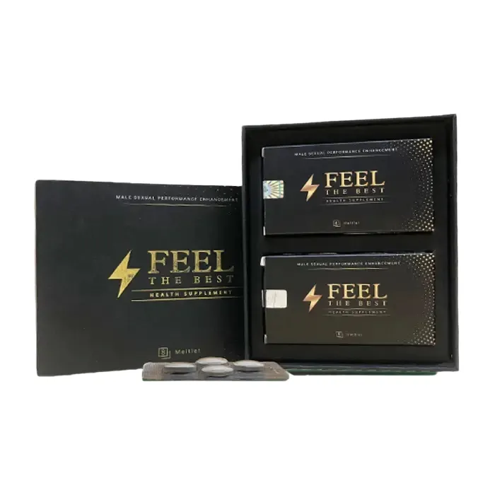 Viên ngậm Feel The Best (Hộp 2 vỉ x 8 viên) – Tăng cường sinh lực, bổ thận, tráng dương