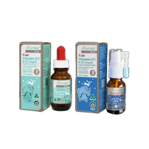 Vitatree Kids Vitamin Liquid (20ml) - Siro bổ sung D3 & K2