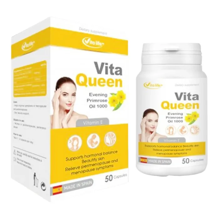 Vita Queen (Hộp 50 viên) - Hỗ trợ cải thiện triệu chứng của tiền mãn kinh