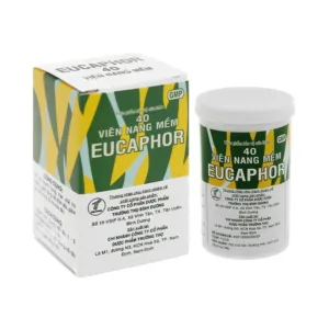 Eucaphor (hộp 40 viên) - Hỗ trợ giảm ho, đau rát họng