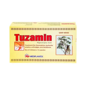 Tuzamin Mediplantex (3 vỉ x 10 viên) - Hỗ trợ điều trị phong thấp, đau lưng