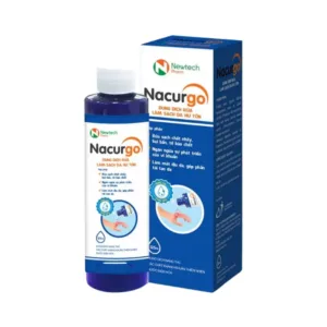 Dung dịch rửa Nacurgo (Hộp 1 lọ 125ml) - Làm sạch da, sát khuẩn vết thương