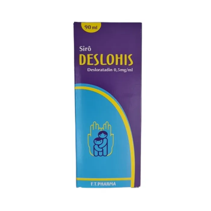 Deslohis-desloratadin 30ml - Điều trị viêm mũi dị ứng, mề đay tự phát mãn tính