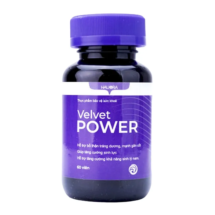 Hauora Velvet Power 1H (Hộp 2 vỉ x 4 viên) - Viên tăng cường sinh lý nam