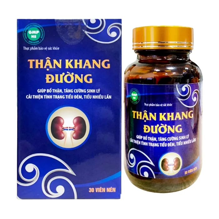 Thận Khang Đường (Lọ 30 viên) - Tăng cường sinh lý, giảm tiểu đêm