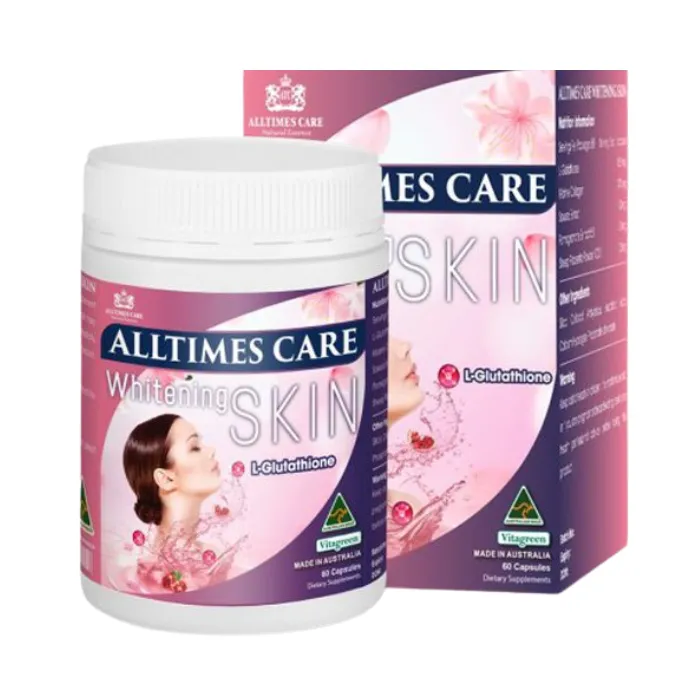 Alltimes Care Whitening Skin (60 viên) - Hỗ trợ trắng da, chống lão hóa