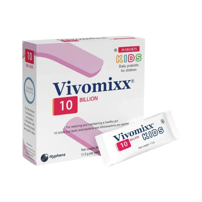 Vivomixx Kids Probiotics (30 gói) - Bảo vệ chống lại bệnh tiêu chảy, táo bón, đầy hơi