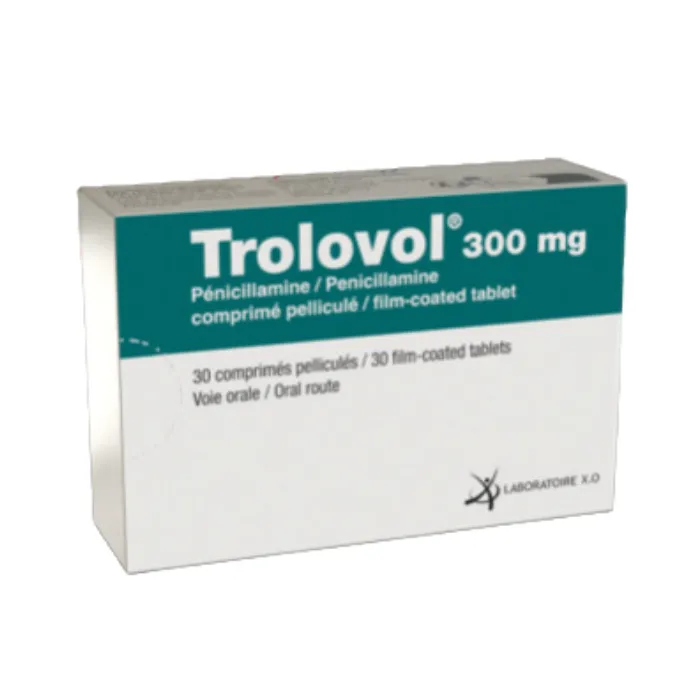 Trolovol 300mg Laboratories X.O (3 vỉ x 10 viên) - Điều trị viêm khớp dạng thấp