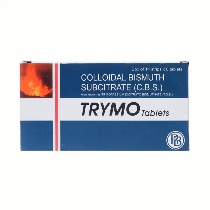 Trymo Raptakos (14 vỉ x 8 viên) - Điều trị điều trị loét tá tràng, viêm dạ dày