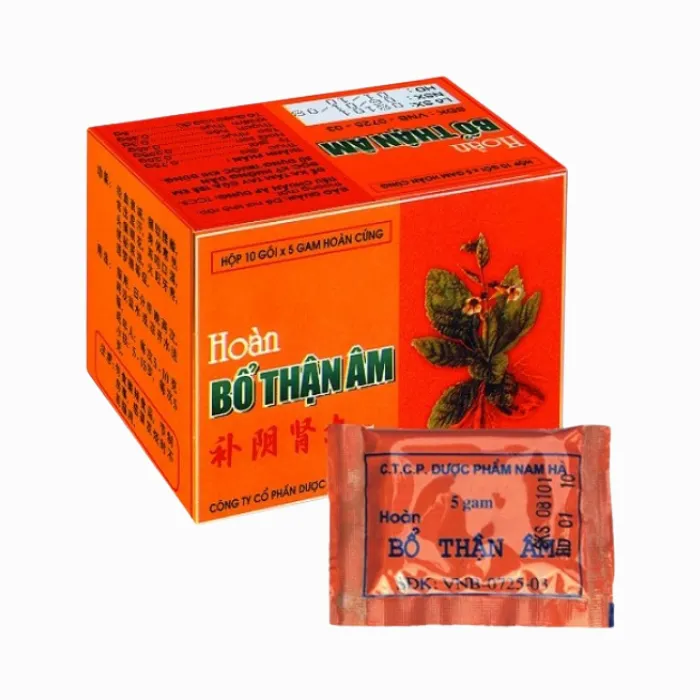 Hoàn bổ thận âm (Hộp 10 gói x 5g) - Giúp điều trị tinh huyết suy kém, hay mỏi gối, đau lưng