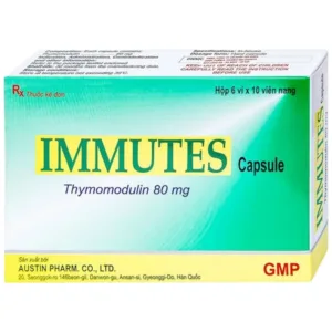 Immutes Capsule 80mg (6 vỉ x 10 viên) - Hỗ trợ tăng cường hệ miễn dịch